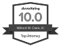 Group 34907 | The Injury Law Guides Badge displaying Avvo Rating 10.0, awarded to Wilford H. Clark, III, recognized as a top attorney.
