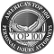 bdg_atop100-r96ka43ymdbmqr0u3z0ygwlctysssqk3xp7i3ol2p4 | The Injury Law Guides America's Top 100 Personal Injury Attorneys badge in silver, featuring a stylized scale of justice.