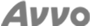 Avvo logo in gray, representing legal services and lawyer reviews platform.