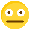 Dissastisfied emoji face